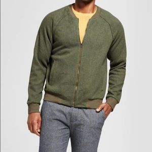 Goodfellow & Co Zip Green Classic Bomber Jacket